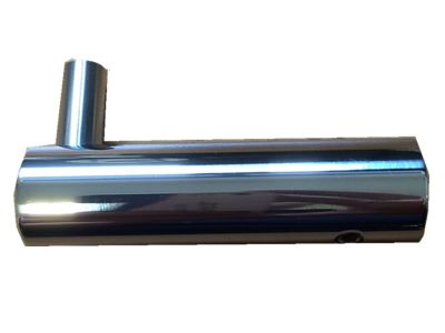 Chrome coat hook holder